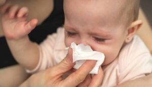تشخیص سرماخوردگی در نوزادان