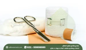 پانسمان زخم بستر؛ آموزش پانسمان زخم بستر با کامفیل