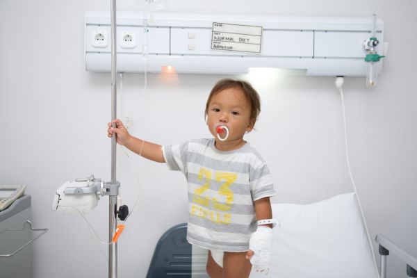 کودک مضطرب در بیمارستان