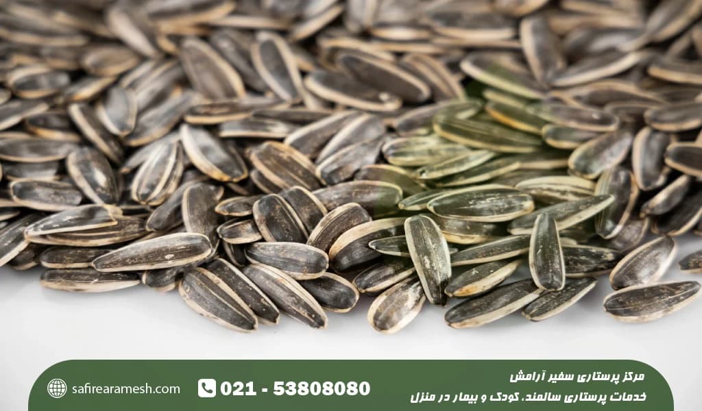 تخمه مغزی آفتابگردان