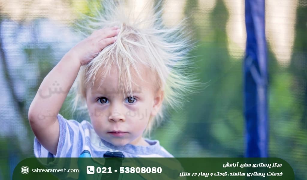 علت ریزش مو در کودکان دختر