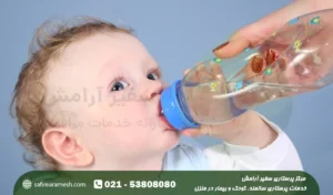 کم آبی بدن نوزاد