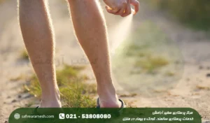 کنه در پوست