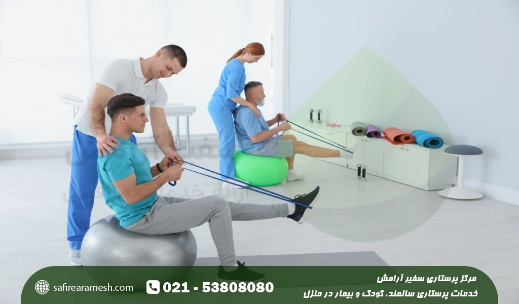 تمرینات توانبخشی ورزشی بعد از سکته مغزی