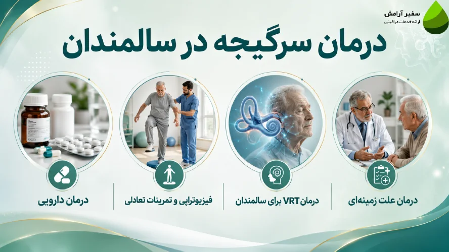 درمان سرگیجه در سالمندان
