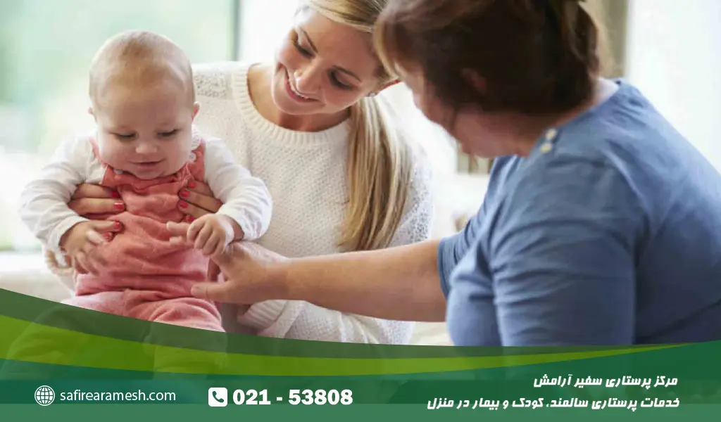 مراقبت از نوزاد پسر و دختر