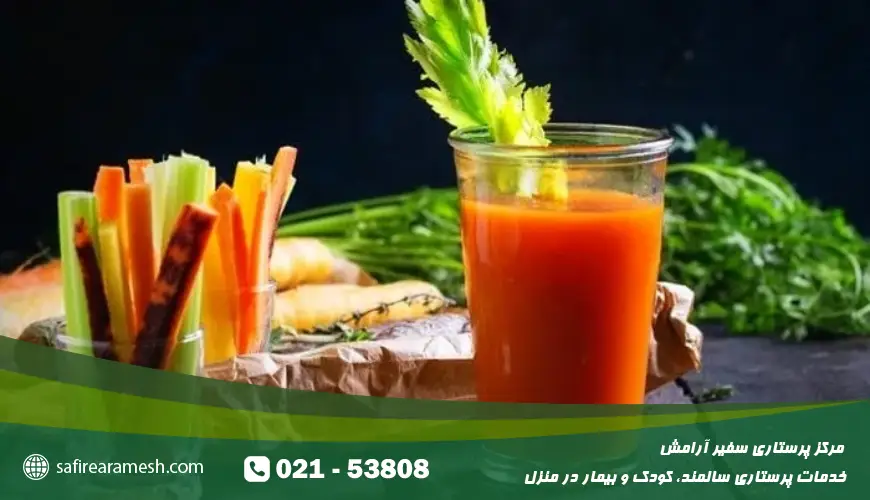 پاکسازی خون از نیکوتین با سبزیجات تازه