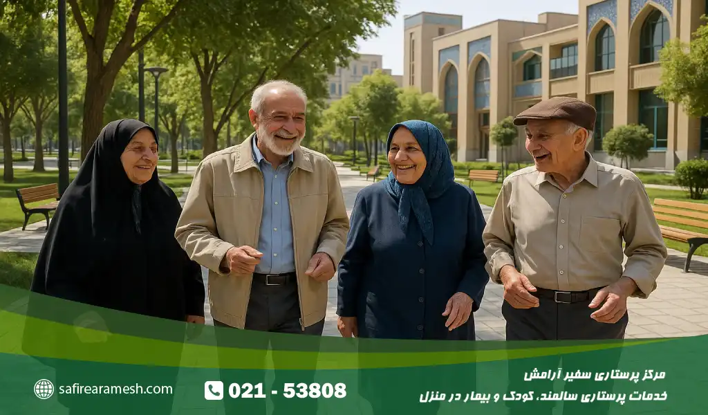 مراقبین خانگی و نقش خدمات پرستاری در بهبود تغذیه سالمندان