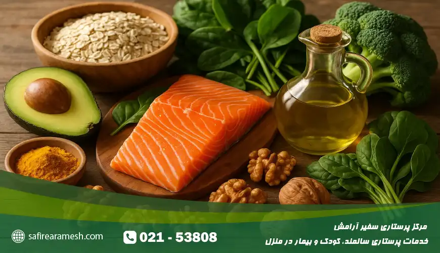 تغذیه و رژیم غذایی برای کبد چرب