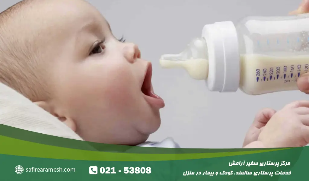 حساسیت به پروتئین گاوی در نوزادان