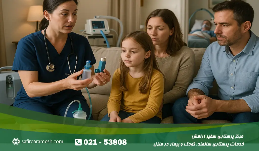 از جمله مزایای مراقبت در منزل، آموزش و حمایت از بیماران و خانوادهها برای تقویت ریه و تنفس و ارتقای توانایی مدیریت بیماری است. برنامههای مراقبتی میتوانند شامل آموزش روشهای راههای تقویت ریه و سیستم تنفسی، استفاده صحیح از داروها و تجهیزات تنفسی، و آموزش تمرینات تنفسی باشند.