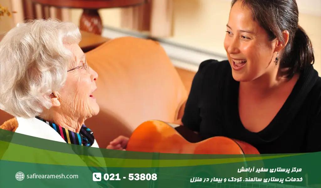 جلسات موسیقی‌ درمانی سالمندان چگونه برگزار می‌شوند؟
