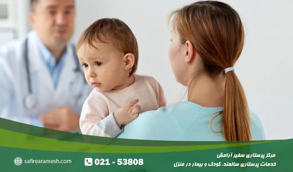 علت غر زدن نوزاد هنگام شیر خوردن