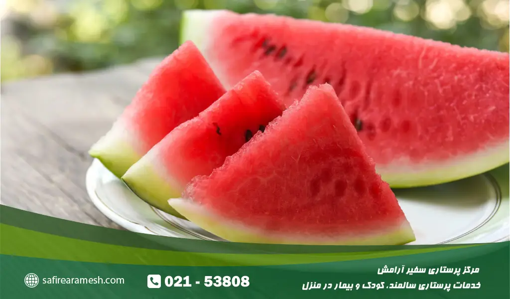 هندوانه: میوهای آبرسان، اما با خطر بالقوه برای فشار خون