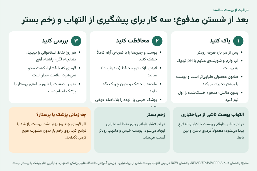 چگونه سالمند را پوشک کنیم